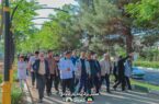 همایش بزرگ پیاده روی خانوادگی، در شهر هشتگرد برگزار شد