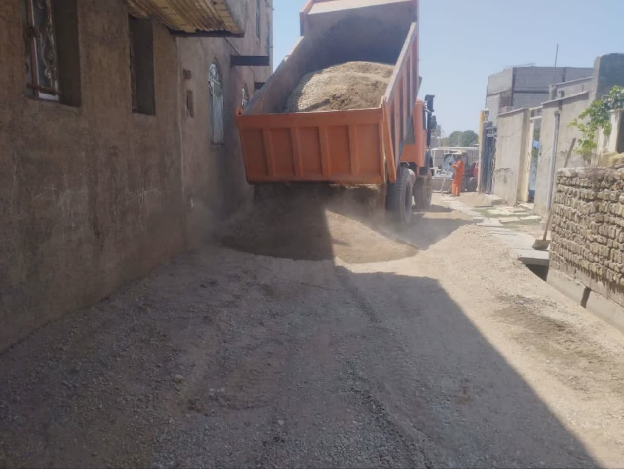 آغاز عملیات زیرسازی خیابان جدید در شهرک ینگی امام با پیگیری شورای شهر و همت مدیریت شهری