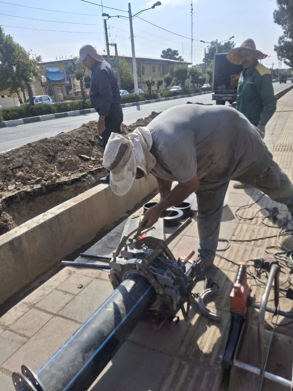 اجرای پروژه خط لوله پساب شهرک صنعتی هشتگرد؛ گامی بلند در مسیر توسعه پایدار