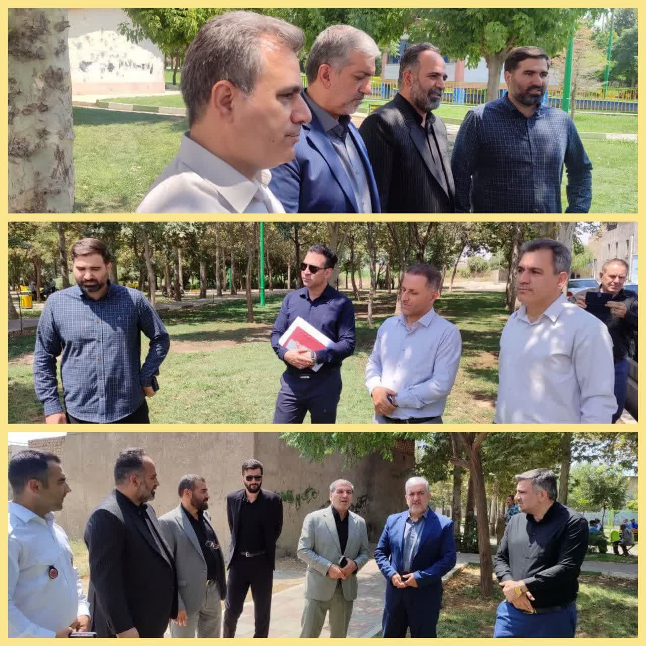 استقبال مدیریت شهری هشتگرد برای توسعه سرانه های بهداشتی