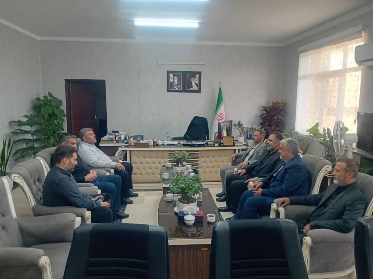 دیدار مدیریت شهری هشتگرد با فرماندار شهرستان ساوجبلاغ