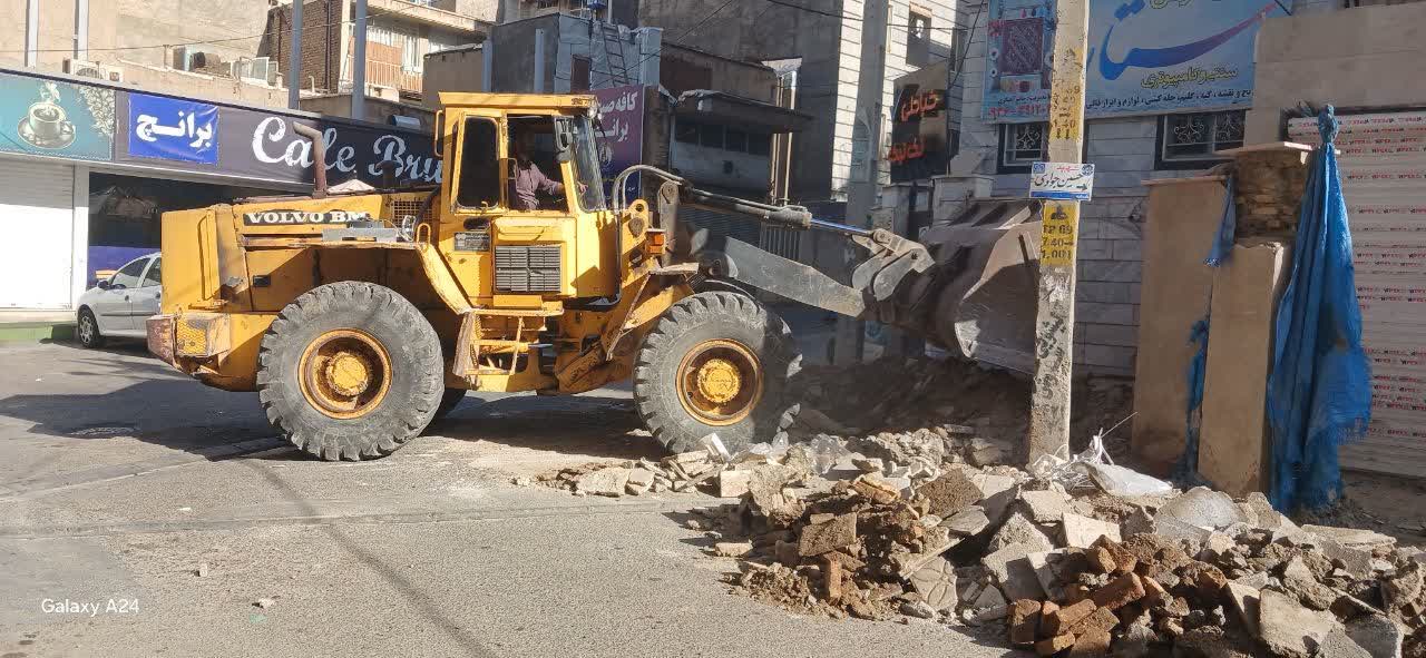 اجرای طرح ویژه جمعآوری نخالههای ساختمانی در هشتگرد