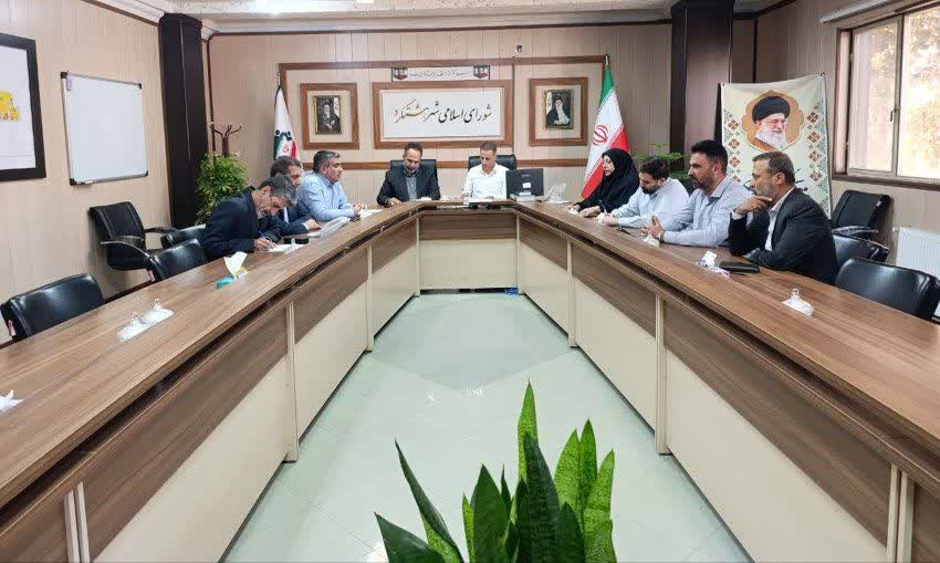 جلسه رسمی شورای اسلامی شهر هشتگرد