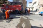شستشوی جویهای شهرک ولیعصر و رفع انسداد جوی عرضی به همت معاونت خدمات شهری شستشوی جویهای شهرک ولیعصر و رفع انسداد جوی عرضی به همت معاونت خدمات شهری
