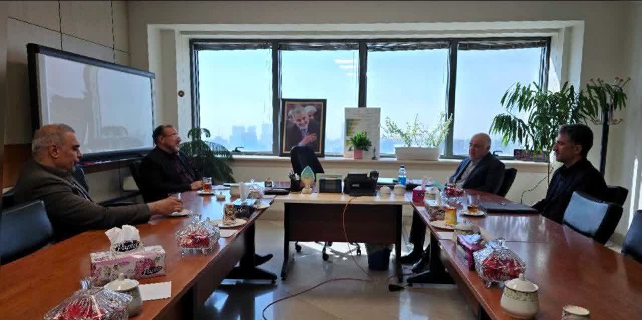 دیدار علی حدادی با معاون وزیر نیرو در امور برق و انرژی