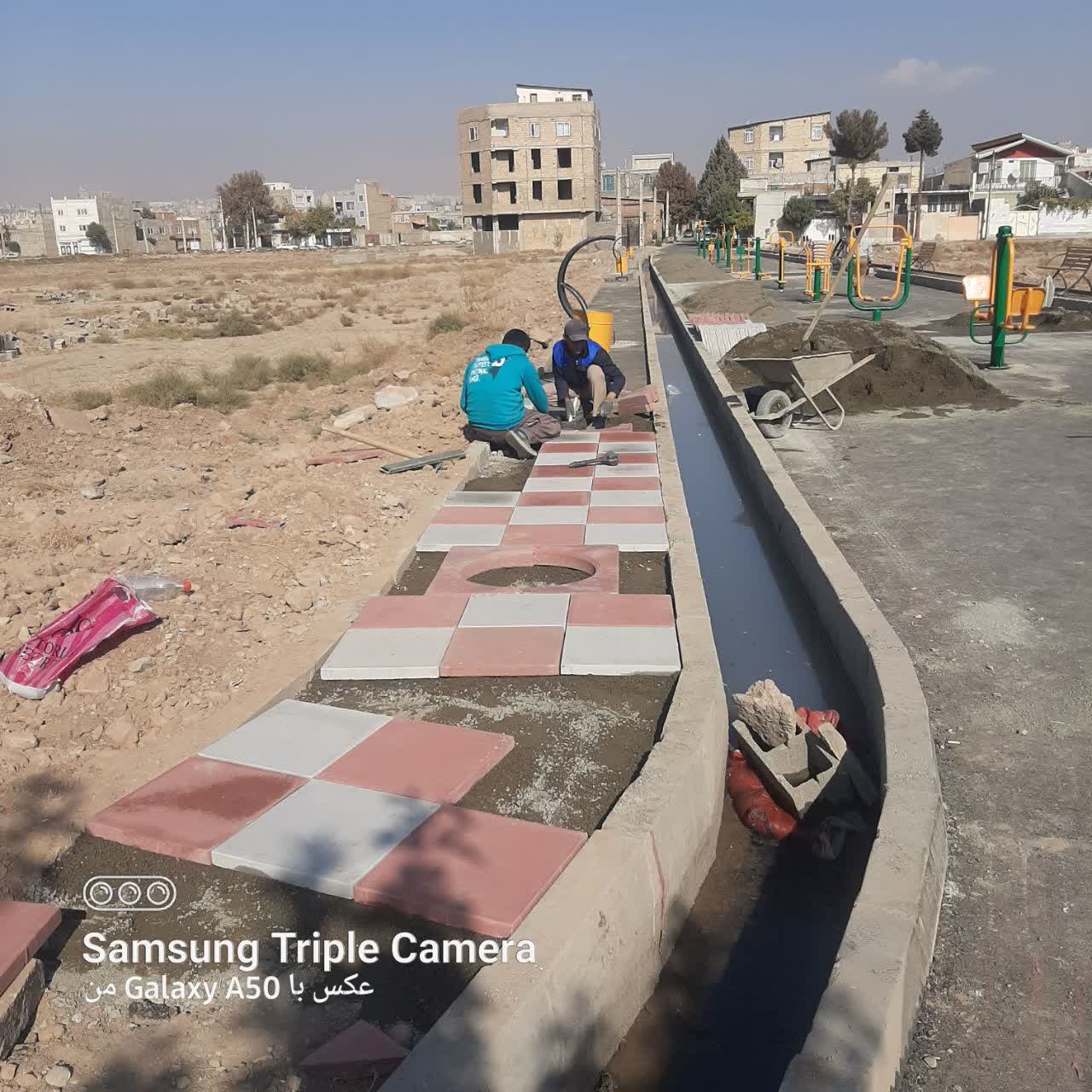 جاده تندرستی ینگی امام تجهیز شد