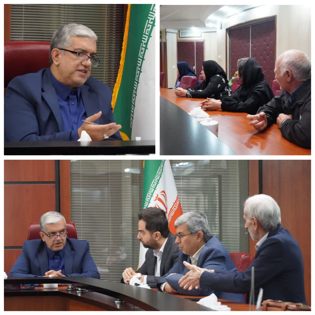 ملاقات مردمی این هفته که با حضور جمعی از مسئولین واحدهای شهرداری برگزار شد