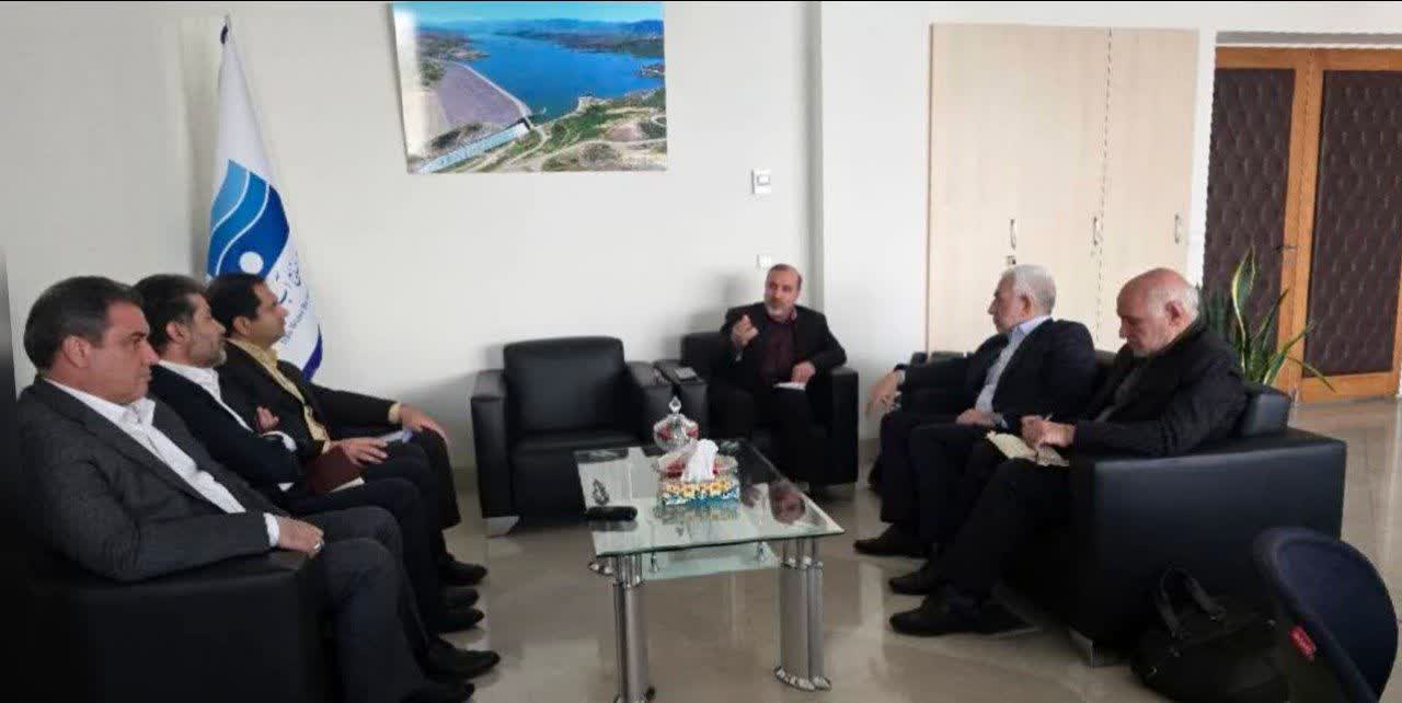 دیدار علی حدادی با معاون وزیر نیرو در امور آب و آبفا